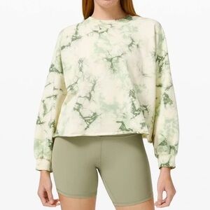 Lululemon LA Boxy Oversized Cropped Top